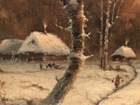 Огромный зимний пейзаж., Неизвестный художник, фото №6