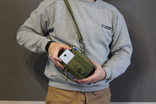 Тактическая универсальная сумка - с ремнём mini warrior с системой m.o.l.l.e (олива), фото №8
