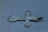 Старинный серебряный крест ( 7,5 на 4,2 см), фото №7