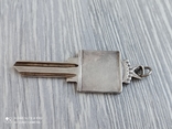 Брелок "Ключ" / серебро / Англия, фото №6