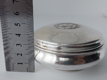 Коробочка шкатулка серебро 900 проби, фото №10
