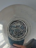 Коробочка шкатулка серебро 900 проби, фото №11