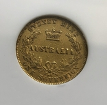 Австралия соверен 1867 год 7,99 грамм золота 917, фото №5