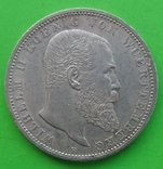 1913 год, Вюртемберг, 5 марок., фото №3