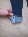 Модные мужские зауженные джинсы Levis 511 100 оригинал рефлективный селвидж, фото №9