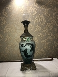 Старинная лампа ваза с частной коллекции, фото №2