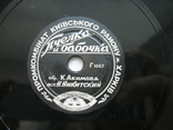 Gramophone record Nikitsky "Firefly" and Bee and Butterfly", photo number 2