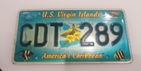 Авто номер Virgin Islands, фото №2