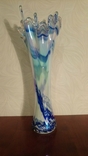 Винтажная цветная ваза, фото №2