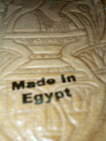 Тапочки сувенир с Египта ручной работы ,кожа, фото №5