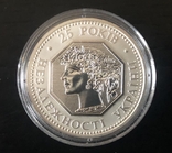 25 років незалежності. Срібло медаль монетний двір нбу, фото №2
