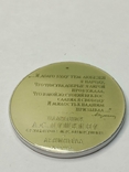 Памятник А.С.Пушкину настольная медаль, фото №5