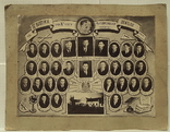 Большое фото-2 випуск учнів 10 класу Китайгородської середньої школи 1954 р., фото №4