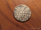 Монета трояк Сигизмунд III Ваза (брак чекана), фото №7