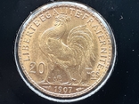 20 франков 1907. Франция., фото №3