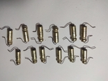 Радиодетали - контакты серебро и конденсаторы, фото №4