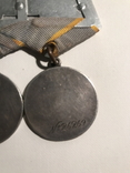 За бойові заслуги, дві медали. Одна-штихель №26269., фото №3