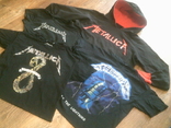 Metallica - фирменная толстовка+футболки (4 шт.), фото №11