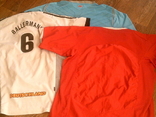 3 футбольных футболок, фото №13