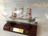 Корабель у пляшці 1998 подарунковий, фото №6