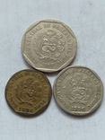 Монеты Перу 3 штуки, фото №3