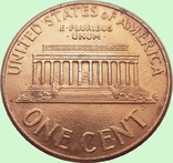 81.USA 1 cent, 2001. Lincoln Cent. Mondvor Mark: "D" - Denver, photo number 3