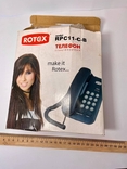 Телефон стационарный ROTEX RPC11-C-B, фото №3