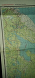 Полимаршрутная полётная карта летчика, двухсторонняя. 1975 г., фото №6