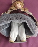 Лялька Маргарет 32 см. Голова, руки - фарфор., фото №4