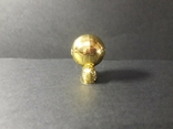 Золотой мяч. Металлическая фигурка, фото №5