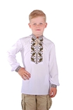Сорочка вишиванка для хлопчика Дубочок (сорочкова біла), numer zdjęcia 2
