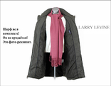 Куртка пуховик Larry Levine. Зимой тепло, весной легко., photo number 7