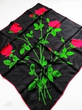 Шелковый платок "Роза", фото №3