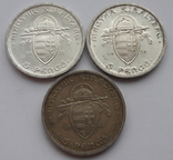 Венгрия 5 пенго 1938 год 3 шт., фото №5