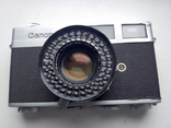 Canon Canonet 35 mm Rangefinder se 45mm 1:1.9, фото №3