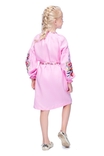 Сукня для дівчинки Сона (льон рожевий), numer zdjęcia 3