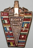 Значок "Концлагерь Бухенвальд" (Германия), фото №2