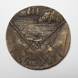 Настольная медаль бронза Венгрия, фото №3