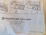 Мануал Hitachi TRK-W55K с схемой, фото №10