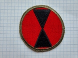 Патч 7й дивизии 7th division patch, фото №2