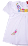 Сукня для дівчинки малючкова Веснянка (батист білий), фото №3