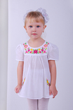 Сукня для дівчинки малючкова Веснянка (батист білий), фото №2