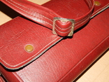 Винтажная сумка СССР для переноски и хранения 6 кассет, фото №5