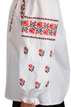 Блуза для дівчинки Троянда (сорочкова біла), фото №6