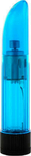 Вибратор пластиковый Crystal Clear, 13Х2,5 см (зеленый), фото №3