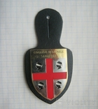 Police Italy Командование карабинеров в регионе Сардиния - подвесной нагрудный жетон, numer zdjęcia 3
