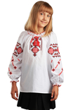 Блуза для дівчинки Гуцулочка (сорочкова біла), photo number 2