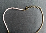 Ожерелье ассиметричное с разноцветными камушками. Бижутерия, фото №4