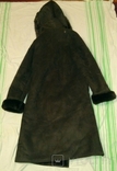 Дубляж Женский искусственный с карманами и отстёгивающийся капюшон 48 размер, фото №4