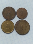 Монеты ФРГ 4 штуки, фото №2
